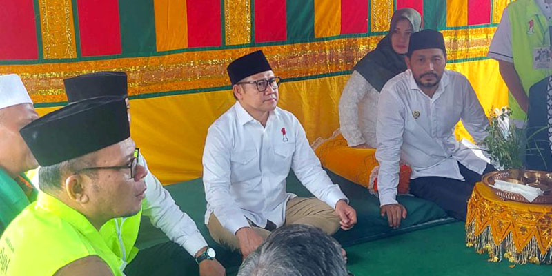 Kampanye di Aceh, Cak Imin Yakin Amin Menang Satu Putaran