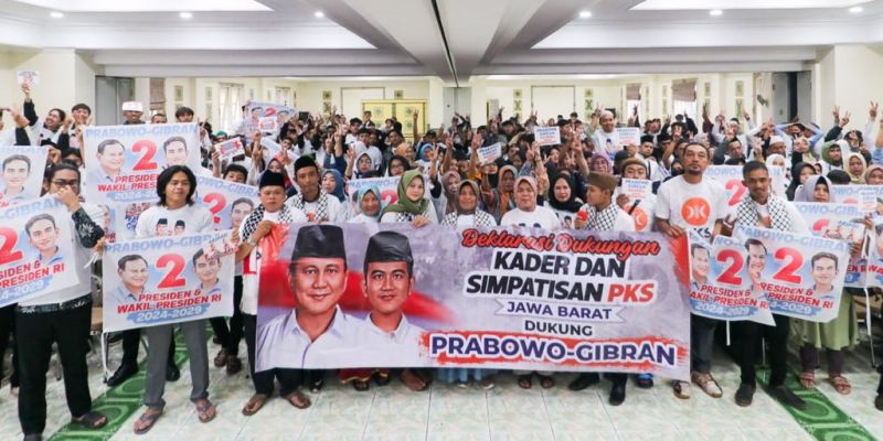 Peduli Palestina, Alasan Kader dan Simpatisan PKS Jabar Pilih Menangkan Prabowo-Gibran