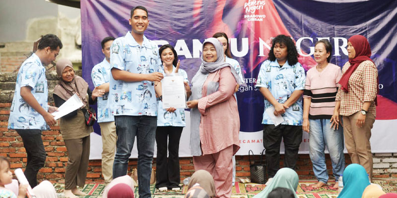 Relawan Prabowo-Gibran Launching Bantu Negeri