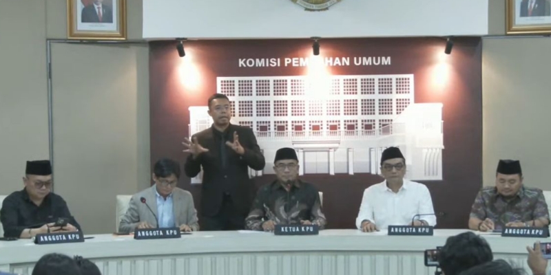 KPU Tetapkan 11 Panelis Debat Capres, Ada Mantan KSAL