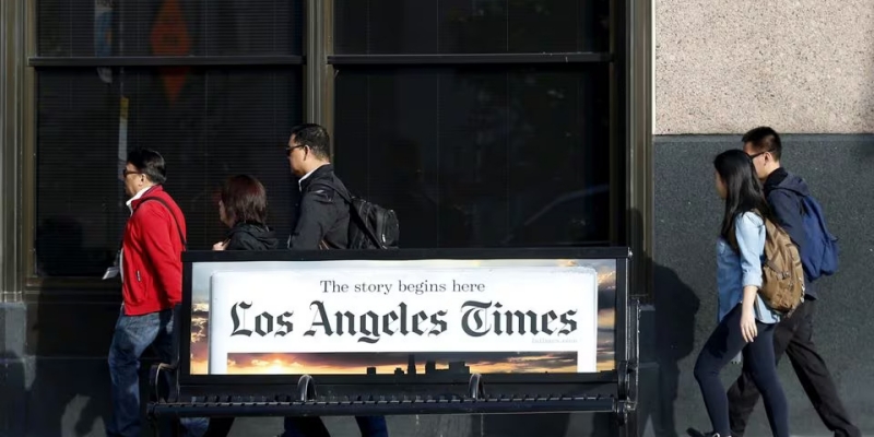 Gara-gara Masalah Keuangan, Los Angeles Times Bakal PHK 100 Jurnalis