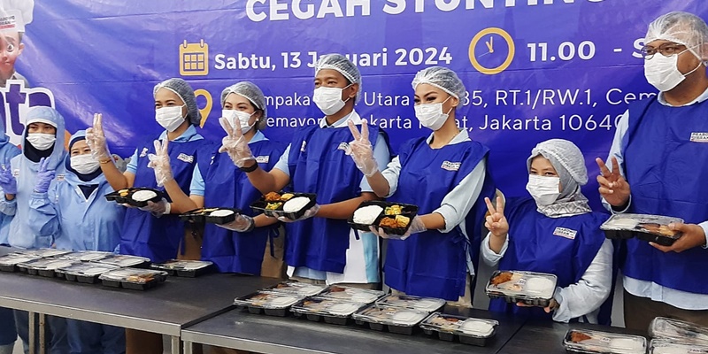Wujudkan Program Prabowo-Gibran, TKN Fanta Resmikan Dapur Indonesia Maju