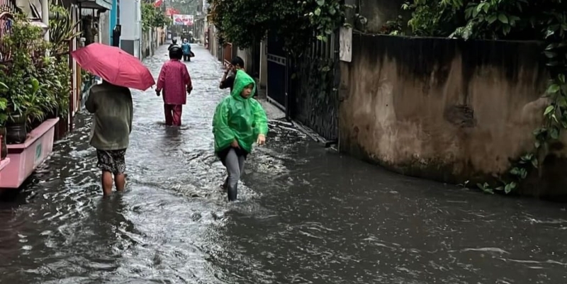 32 RT dan 25 Ruas Jalan di Jakarta Tergenang Banjir