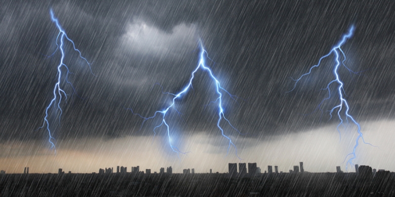 BMKG Prediksi Sebagian Jakarta Hujan Petir pada Sore, Malam dan Dini Hari