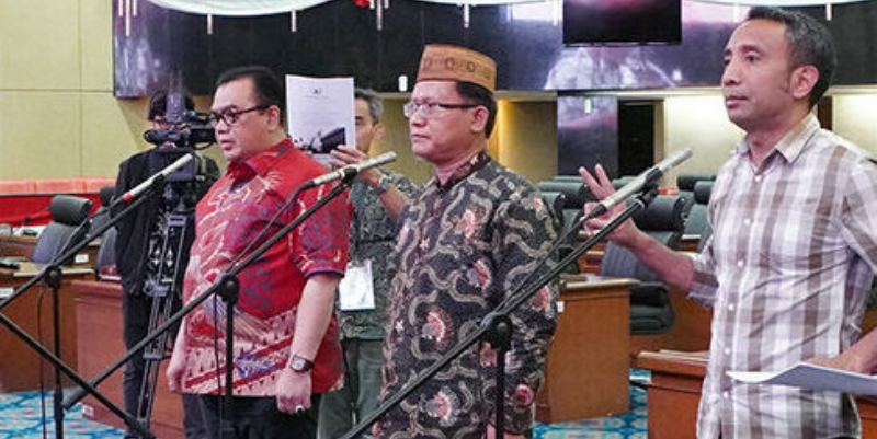 3 Calon Anggota DPRD PAW Semangat Ikuti Gladi Bersih Pelantikan