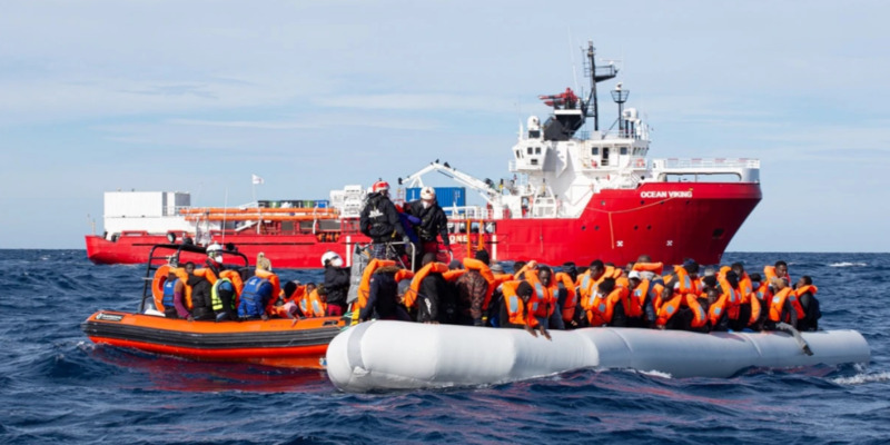 Italia Kurung Kapal Penyelamat Migran Ocean Viking Selama 20 Hari