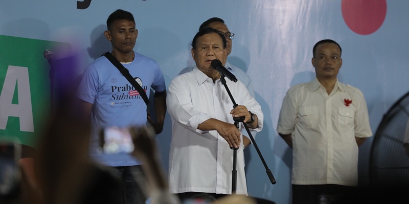 Prabowo: Saya Tidak Rela Koruptor Terus Curi Uang Rakyat