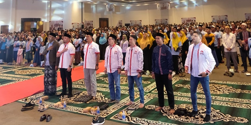 Ribuan Guru Ngaji di Surakarta Berijtihad Dukung Prabowo-Gibran