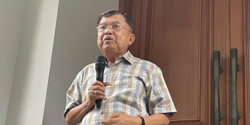 Jusuf Kalla Dukung Koalisi Amin dan Ganjar-Mahfud