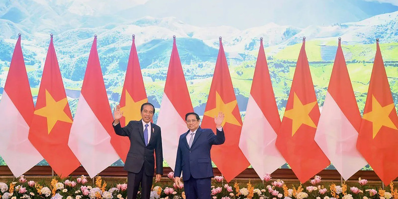Indonesia dan Vietnam Naikkan Target Perdagangan Sebesar Rp 233 Triliun Tahun 2028