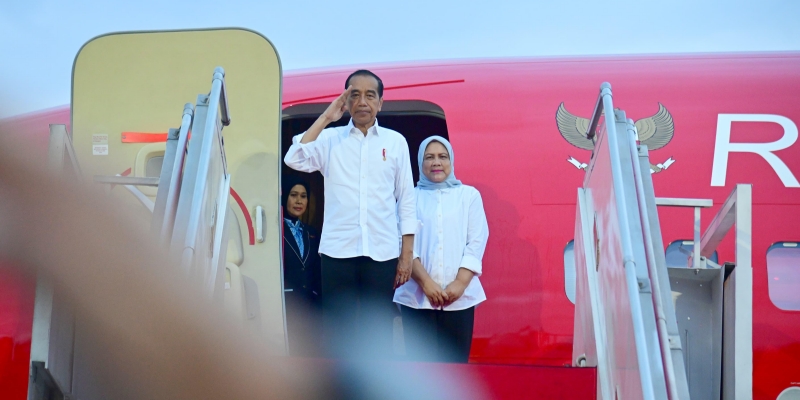 Bagi-Bagi Sertifikat, Jokowi dan Iriana Terbang ke Jawa Tengah