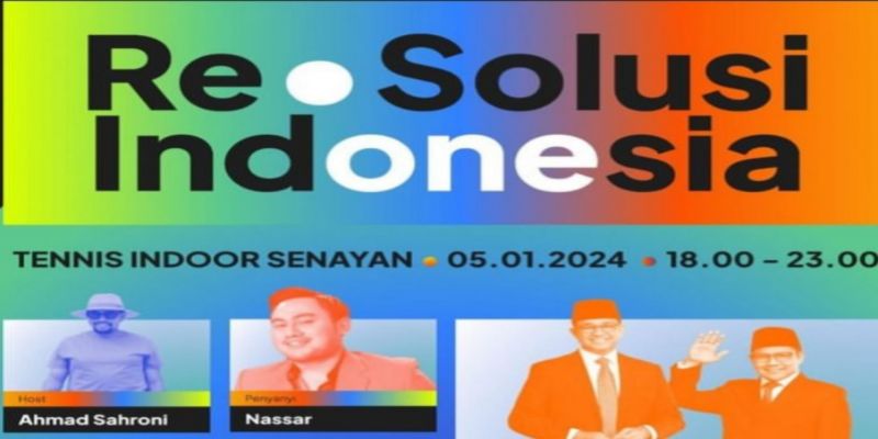 Malam Ini, Duet Amin Hadiri Acara Resolusi Indonesia di Senayan