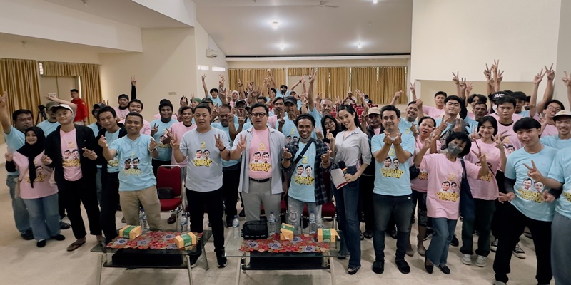 Menangkan Prabowo-Gibran Satu Putaran, Relawan Sakti Jakarta Siap <i>Door to Door</i>