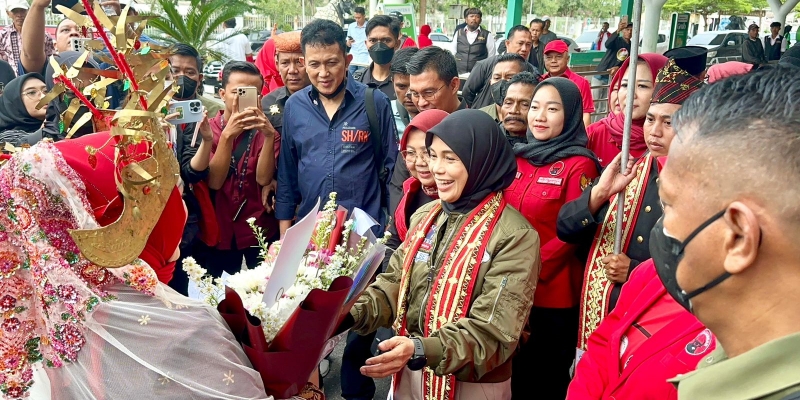 Atikoh Kampanyekan Program Unggulan Ganjar-Mahfud di Lampung hingga Palembang