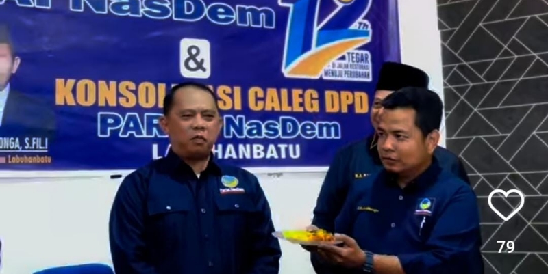 Ditangkap KPK, Bupati Erik Adtrada Ritonga Juga Jabat Ketua Nasdem Labuhanbatu