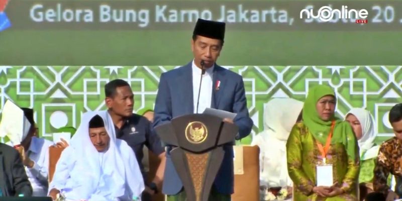 Jokowi: Terima Kasih Muslimat NU Selalu Menjaga NKRI
