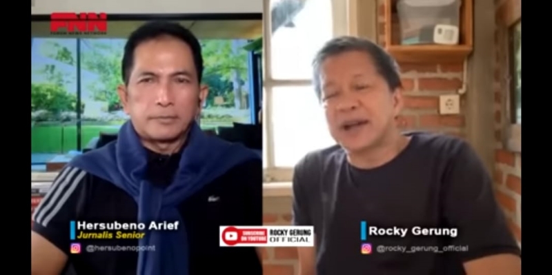 Rocky Gerung: Citra Polisi Dianggap "Petugas" Presiden Jokowi
