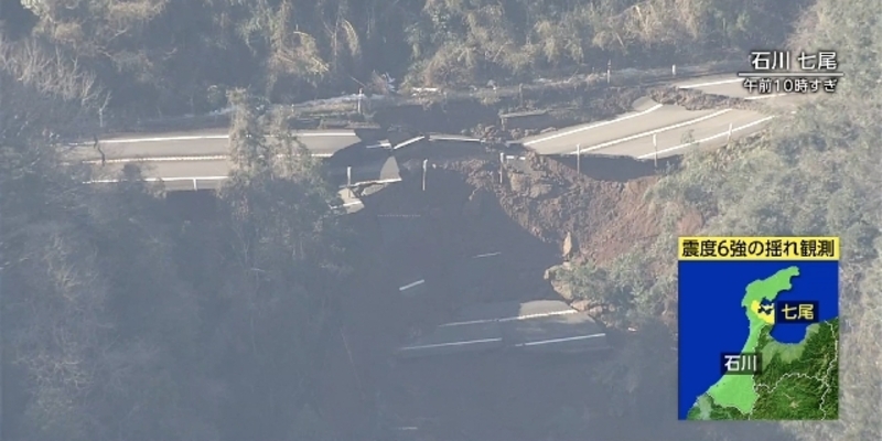 Usai Gempa, Daratan di Wilayah Noto Bergeser 1,3 Meter ke Arah Barat