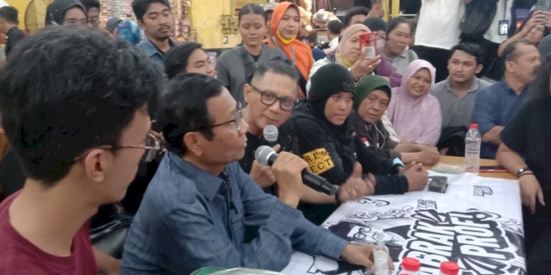 Di Surabaya, Mahfud Janjikan Kemudahan Kredit UMKM