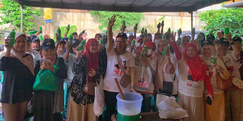 Relawan SandiUno for Ganjar Berdayakan Ekonomi Ibu-ibu lewat Pelatihan Wirausaha
