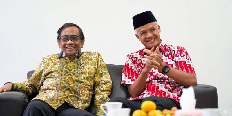 Usai Debat Ketiga, Elektabilitas Ganjar-Mahfud Positif Tempel Prabowo-Gibran