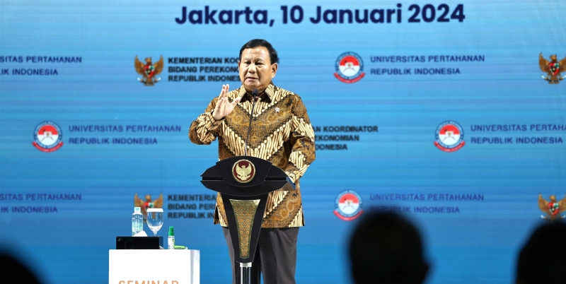 Prabowo Dorong Percepatan Pembangunan Tanggul Laut