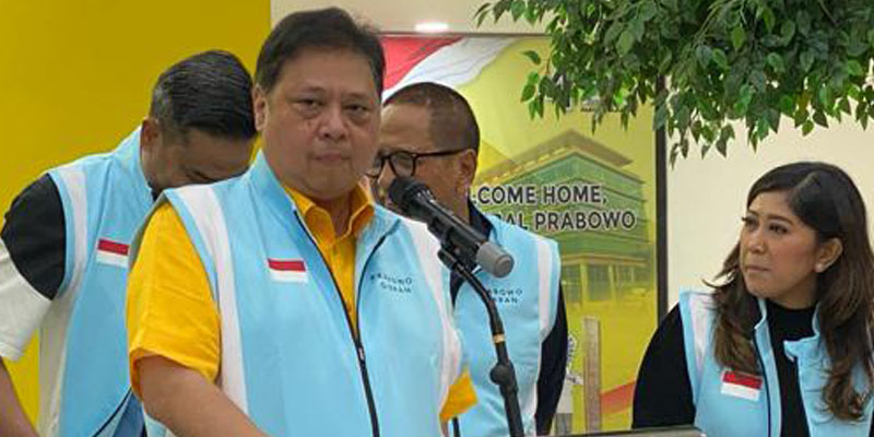 Airlangga: 80 Persen Pemilih Golkar Coblos Prabowo-Gibran