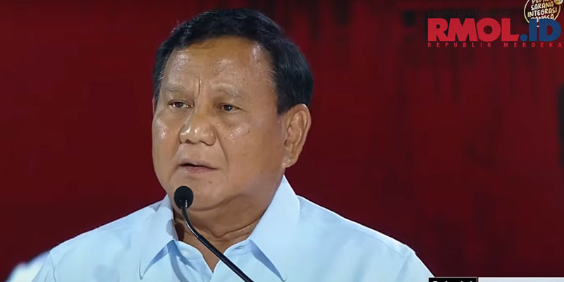 Prabowo: Utang Luar Negeri Kita Salah Satu Terendah di Dunia