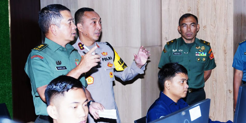 Perkuat Sinergitas, Kapuspen TNI Kunjungi Divisi Humas Polri