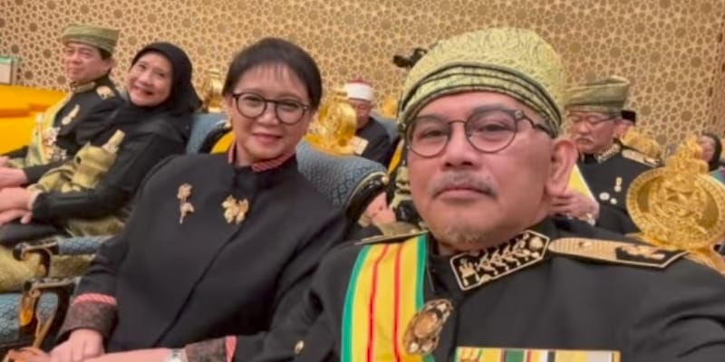 Menlu Retno Dampingi Jokowi Hadir di Resepsi Pernikahan Pangeran Brunei