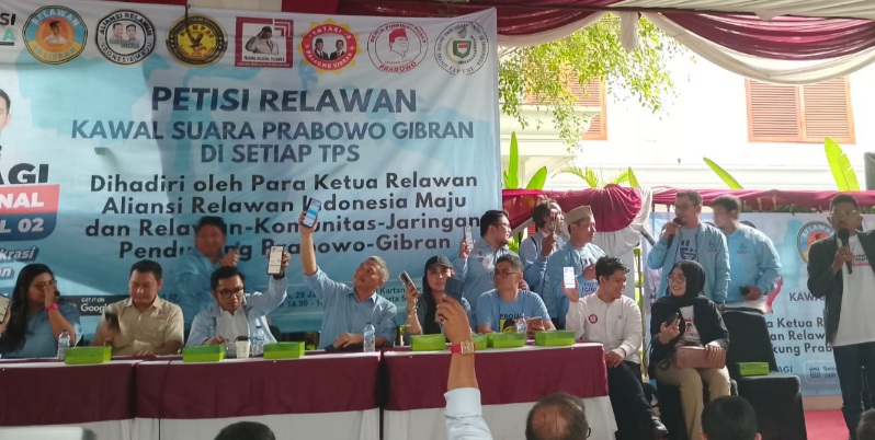Cegah Golput, Relawan Prabowo-Gibran Luncurkan Aplikasi Suarapagi.id