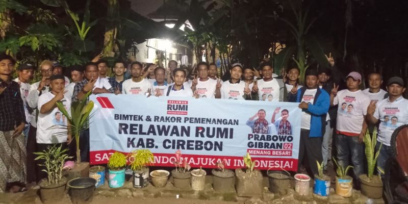 RUMI Gelar Canvasing, Mantapkan Pemenangan Prabowo-Gibran di Pantura
