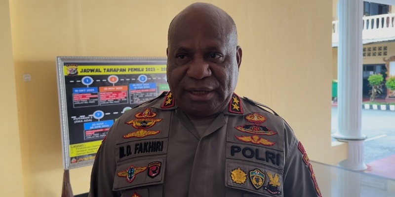 Polda Papua Siapkan 8 Ribu Personel Kawal Logistik dan Pengamanan TPS
