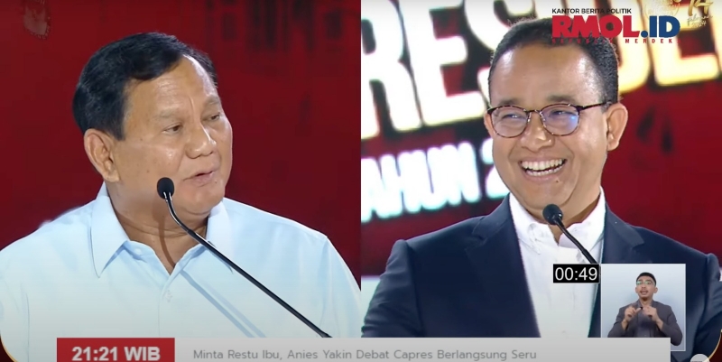 Debat Boleh Keras tapi Prabowo-Anies Harus Tetap Rangkulan