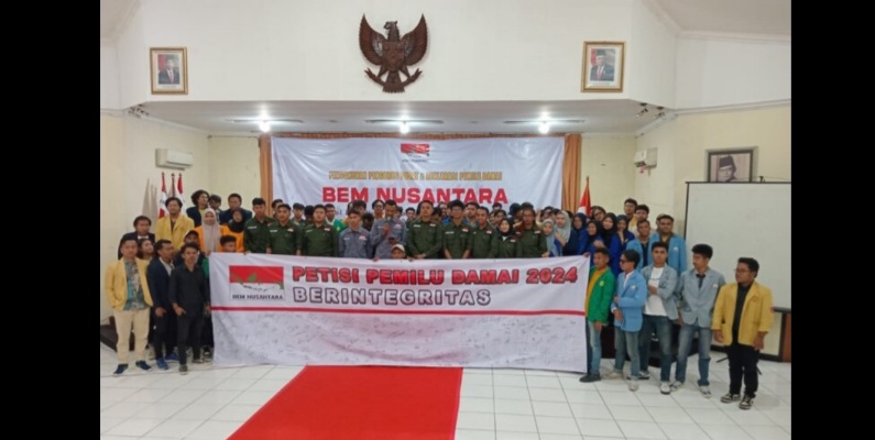 BEM Nusantara Pelopori Pemilu Damai Berintegritas