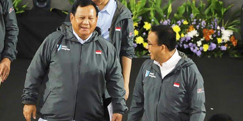 Akrab di Acara KPK, Anies Bocorkan Obrolan dengan Prabowo