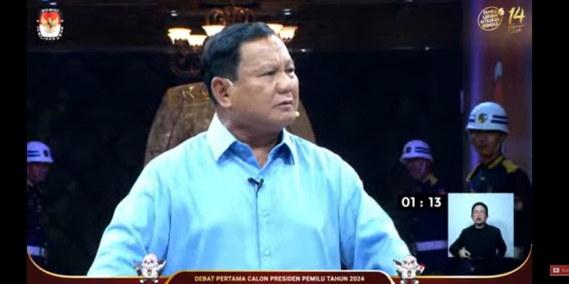 Repnas Yakin Prabowo Unggul di Debat Capres Malam Ini