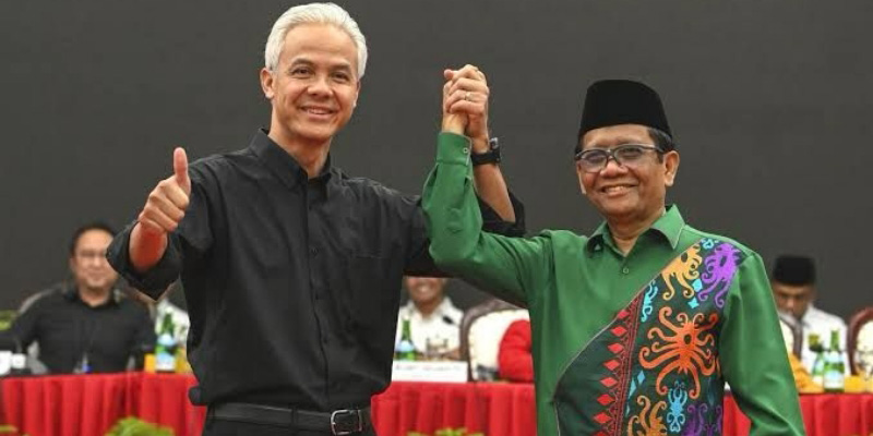 Tanpa Dukungan Jokowi, Ganjar-Mahfud Sulit Masuk Putaran Kedua