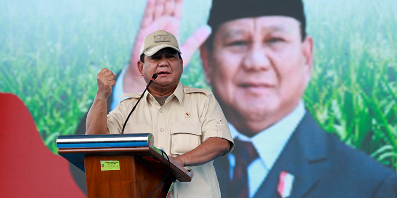 Prabowo Akui Peran Sentral Petani untuk Jaga Ketahanan Pangan Indonesia
