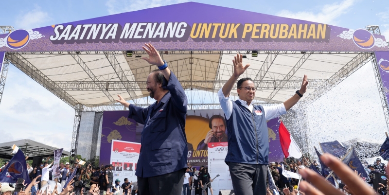 Indonesia Bukan Kerajaan, Surya Paloh Ingatkan Demokrasi Jangan Dirusak