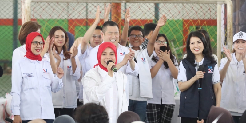 Siti Atikoh Hadiri Bazar Murah Perindo: Ini yang Dibutuhkan Rakyat!