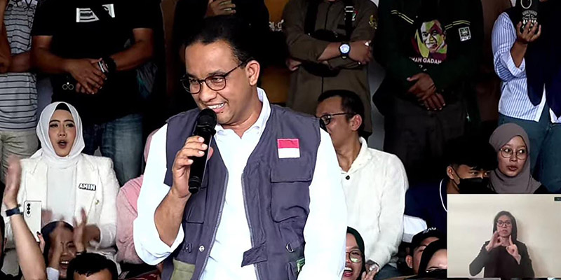 Kritik Zulhas Soal Bansos dari Jokowi, Anies: Itu Uang Rakyat yang Dititipkan