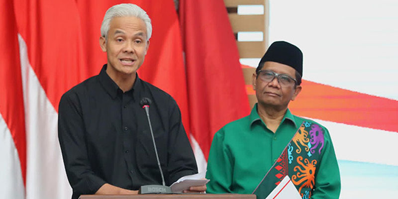 Ganjar-Mahfud Remuk di Kota Sukabumi, Mesin Partai Pengusung Tak Maksimal?