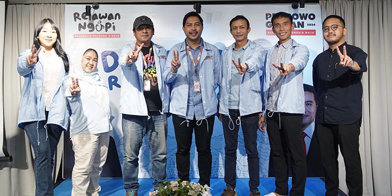 Dukung Prabowo-Gibran, Relawan Ngopi Siap Kawal Keberlanjutan Pembangunan Nasional