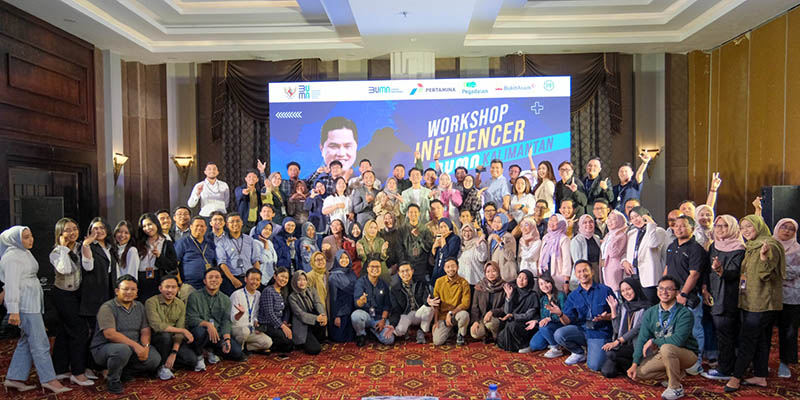 Erick Thohir Ajak Influencer BUMN Kalimantan Perkuat Mindset untuk Hasilkan Komunikasi Tepat Sasaran