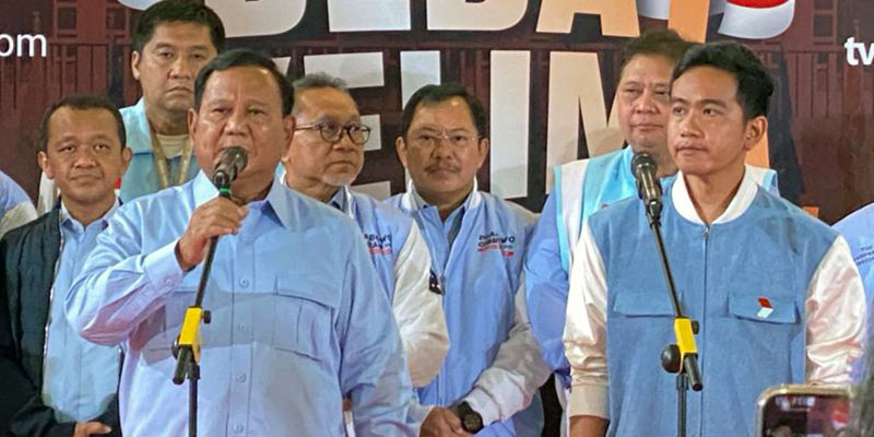 Survei IPE Catat Elektabilitas Prabowo-Gibran Mentok di 32,4 Persen Jelang Hari-H Pencoblosan