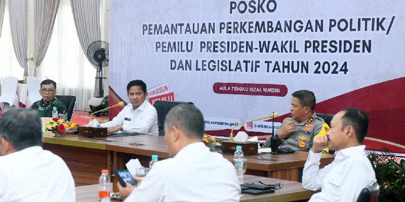 Pj Gubernur Sumut Minta Masyarakat Tunggu Hasil Resmi Rekapitulasi KPU