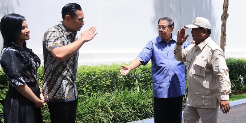 Prabowo Jumpa SBY, Sebatas Pertemuan Junior-Senior TNI