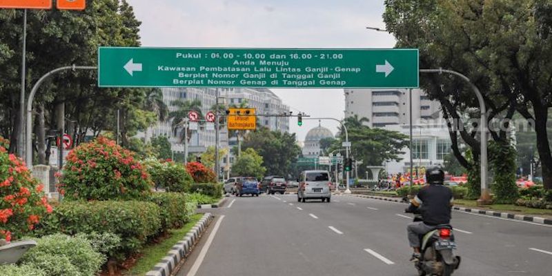 Aturan Ganjil-Genap di Jakarta Ditiadakan Pada Hari H Pencoblosan
