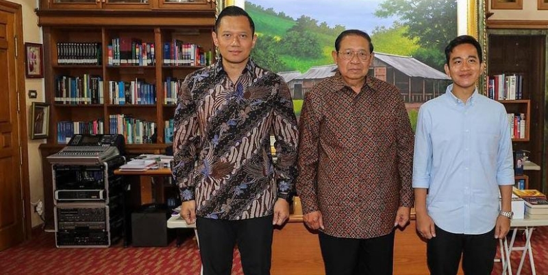 Kunjungi SBY dan AHY, Gibran Terima Banyak Masukan